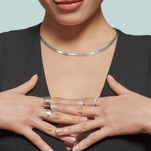 By Jollia Bague fine zircon (argent) Fashion