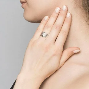 By Jollia Bague semainier (argent) Fashion