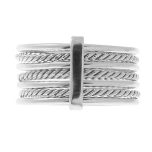 By Jollia Bague semainier (argent) Fashion