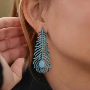 By Jollia Boucles Blue Peacock Sale