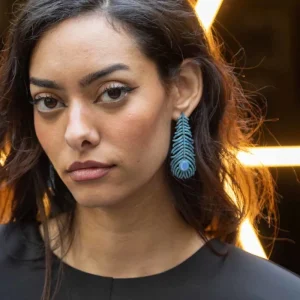 By Jollia Boucles Blue Peacock Sale