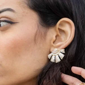 By Jollia Boucles Charleston white gold Sale