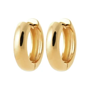 By Jollia Boucles créoles lisses- dorées Online