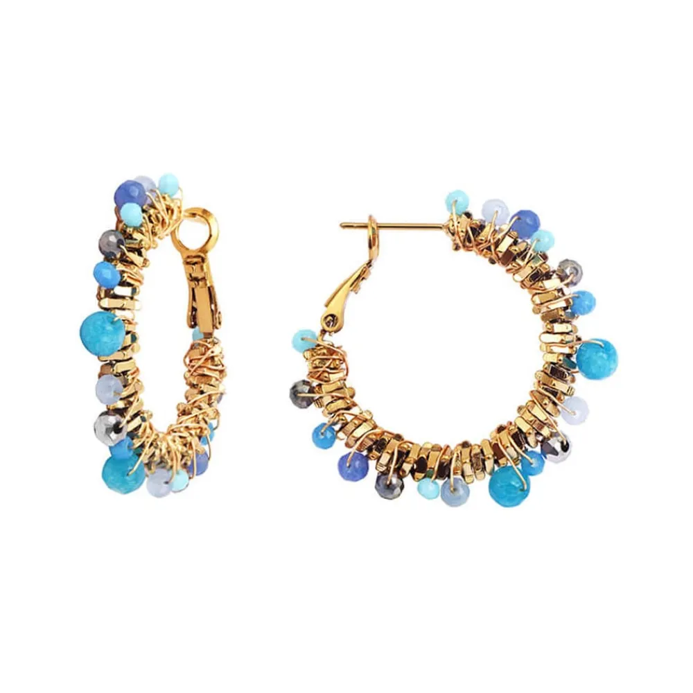 boucles_croles_perles_ble_0.webp Siloé Boucles créoles perlées bleu azur Discount