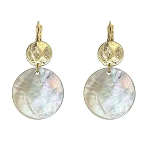 Naode Boucles d'oreilles Lena Perle Hot