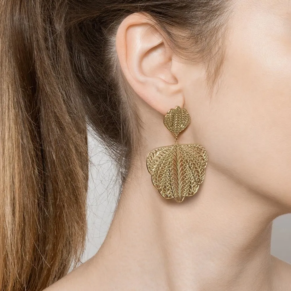 boucles_doreilles_papillo_2.webp Siloé Boucles d'oreilles papillon ajouré (doré) New