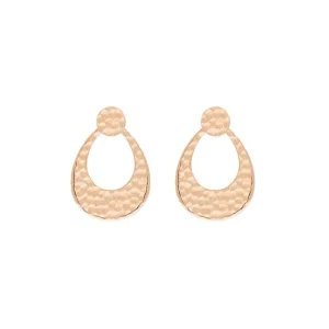 By Jollia Boucles earjacket martelées (plaqué or) New