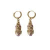 LA2L Boucles Jasmine pendule Tourmaline rose Sale