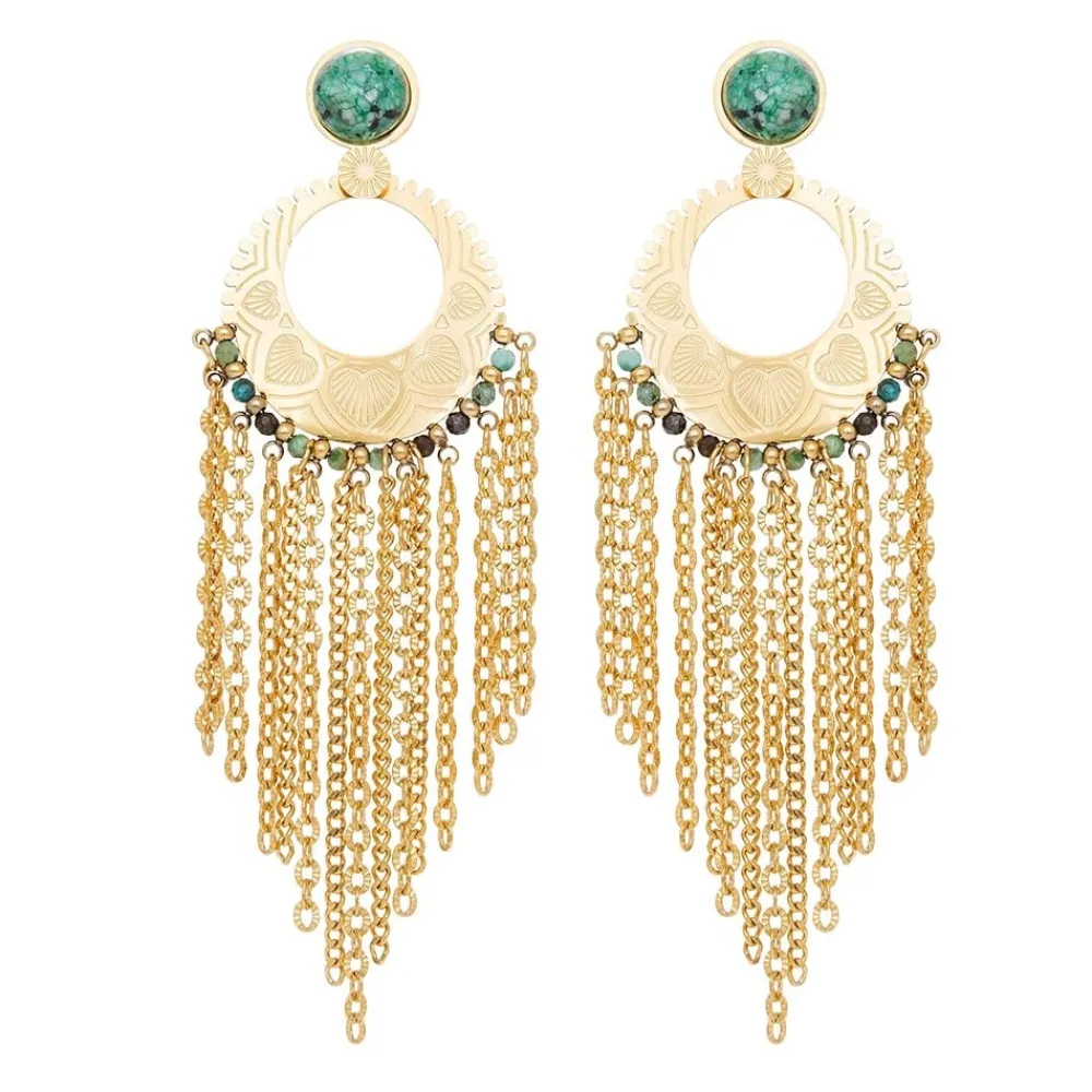boucles_longues_chanes_et_0.webp Siloé Boucles longues chaînes et pierres (turquoise africaine) Best