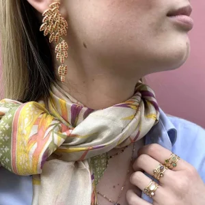 By Jollia Boucles Orange Birdy New