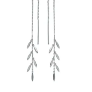 By Jollia Boucles pendantes feuilles New