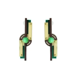 Gissa Bicalho Boucles rotates vertes Discount