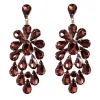 Siloé Boucles strass Grenat Sale