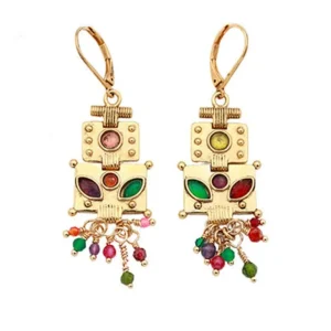 LA2L Boucles Zoe Pampilles multicolores Best