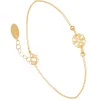 Viadoli Bracelet chaîne rosace (doré) Sale