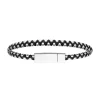 By Jollia Bracelet homme acier noir Best