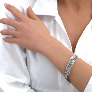 Siloé Bracelet Jonc semainier (acier) Best