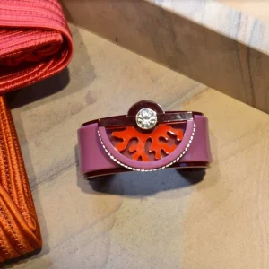 Gissa Bicalho Bracelet Leque Coral Rose Hot