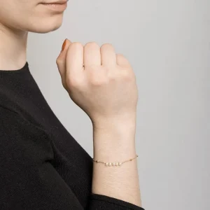 By Jollia Bracelet perles de culture et billes (plaqué or) Online