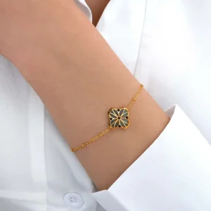 Siloé Bracelet Trèfle Nouveau Charme Hot