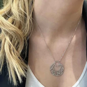 By Jollia Collier boheme vegetale (argent) Fashion