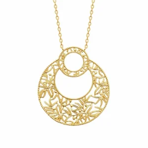 By Jollia Collier Boheme Vegetale (plaqué or) Hot