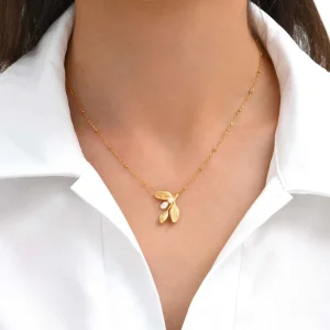 Siloé Collier bourgeon nacré Best