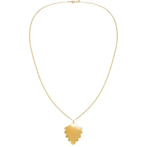 Viadoli Collier doré coquillage (doré) Discount