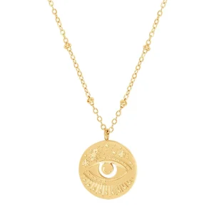 Siloé Collier œil étoilé (doré) Fashion