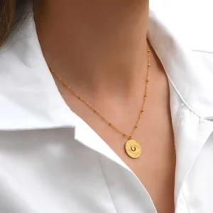 Siloé Collier œil étoilé (doré) Fashion