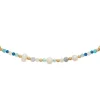 Siloé Collier multi perles naturelles (bleu) New