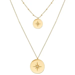 Siloé Collier multi rangs étoile polaire (doré) Clearance