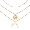 Siloé Collier multirangs corne (blanc) Online