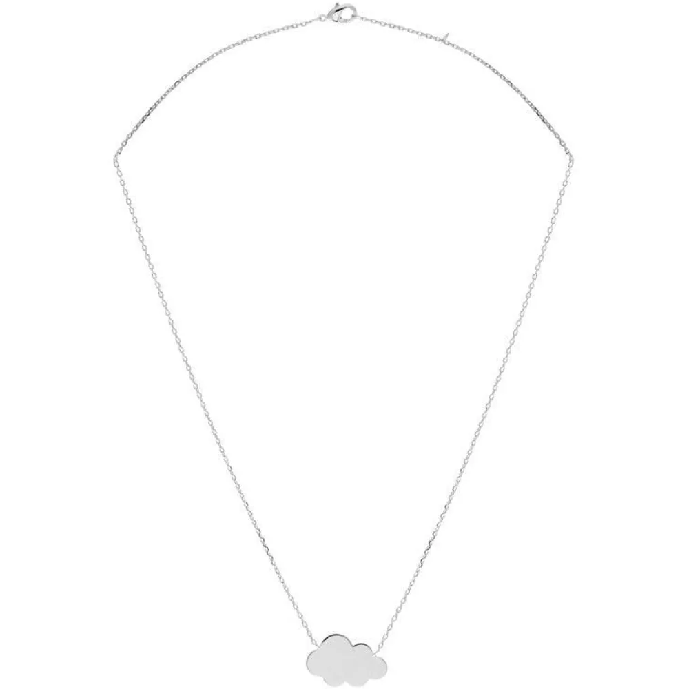 collier_nuage_argent_rhod_2.webp By Jollia Collier Nuage (argent rhodié) Online