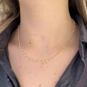 Siloé Collier perles fines nude (doré) Fashion