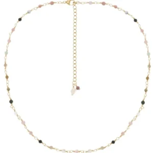 Siloé Collier perles fines tourmaline (doré) Sale