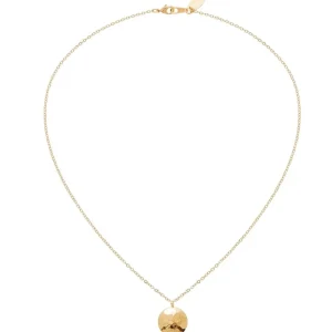 Viadoli Collier petite médaille martelée (doré) Outlet
