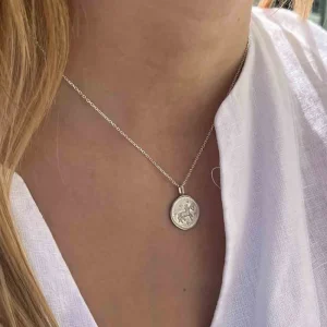 By Jollia Collier signe astro Sagittaire à graver (argent) Outlet