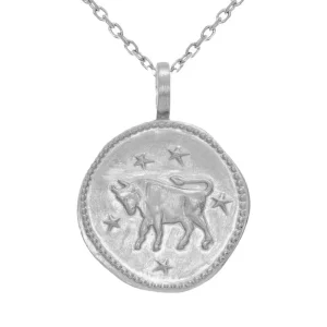 By Jollia Collier signe astro Taureau (argent) Outlet