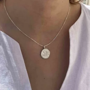 By Jollia Collier signe astro Vierge (argent) Sale