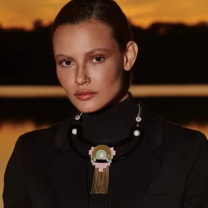 Gissa Bicalho Collier Tikal Terracotta Outlet