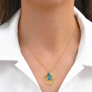 Siloé Collier Tropical blue Outlet