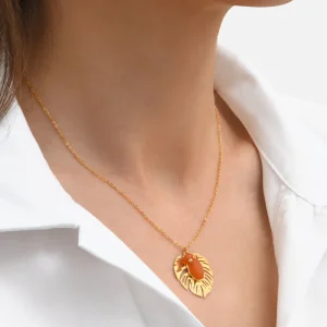 Siloé Collier Tropical Orange Online