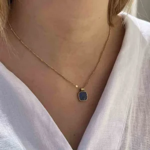 Siloé Collier Vintage (lapis lazuli) Sale