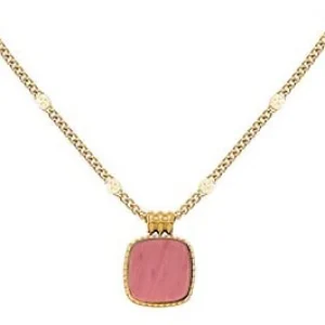 Siloé Collier Vintage (rhodonite rose) Best