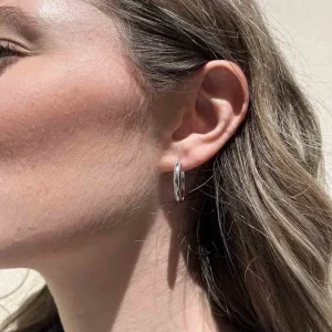 By Jollia Créoles classiques (argent) Discount