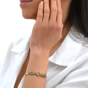 LA2L Jonc Jasmine 3 pierres Clearance