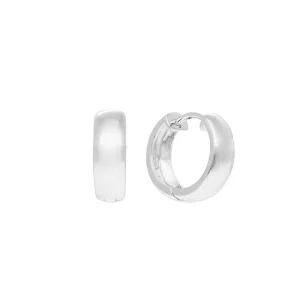 By Jollia Mini créoles épaisses (argent) Clearance