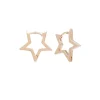 By Jollia Mini créoles étoile (plaqué or) Clearance