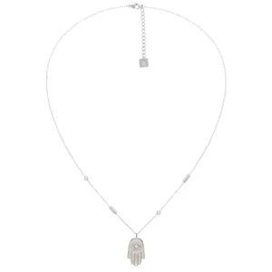 Zag Bijoux Sautoir talisman main nacre et oeil (argenté) Hot